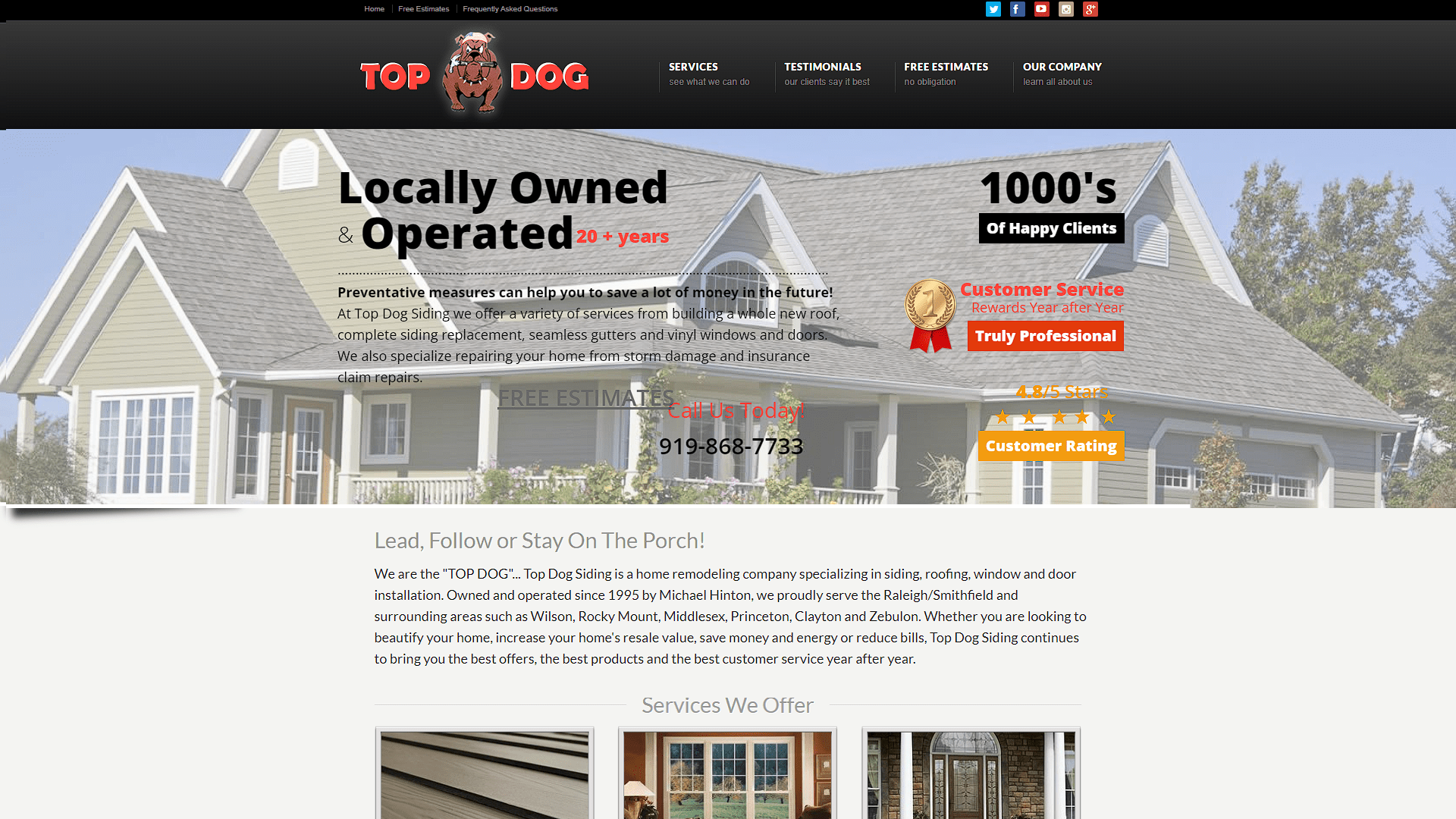 Top Dog Siding